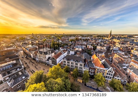 Stock photo: Overview Of Amsterdam The Netherlands