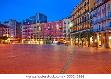 Stock photo: Burgos Plaza Mayor Square In Castilla Leon Spain