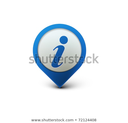 Foto stock: Idea Blue Vector Icon Button