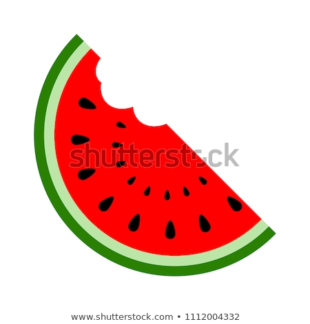 Сток-фото: Vector Watermelon Slices