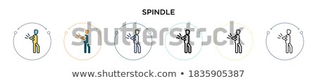 Stockfoto: Sewing Workshop - Set Of Line Design Style Colorful Icons