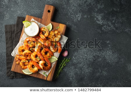 Zdjęcia stock: Grilled Prawn Shrimp