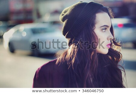 Foto stock: Street Teen Trouble In Town