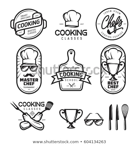 Stock photo: Food Logo Logo For Cooking School Class