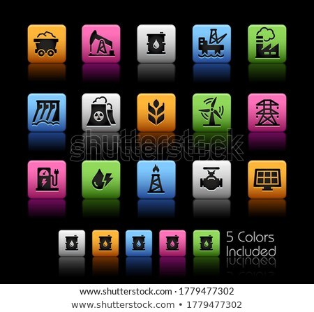 Energy Icons Colorbox Series Foto stock © Palsur