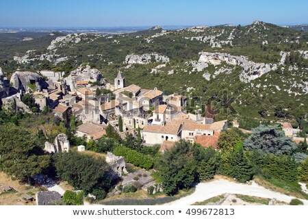 Old Building In French Village Les Baux De Provence In South Fra Сток-фото © Frank11