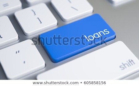 Computer Keyboard With Mortgage Word On Enter Button Foto d'archivio © Tashatuvango