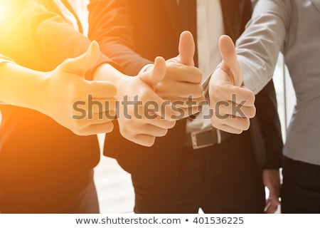 Stock photo: Confident Supervisor Showing Thumbs Up