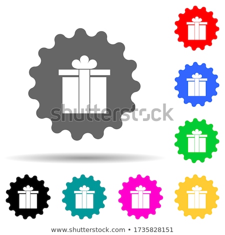 Stock photo: Sales Flat Orange And Yellow Colors Rounded Glyph Icon