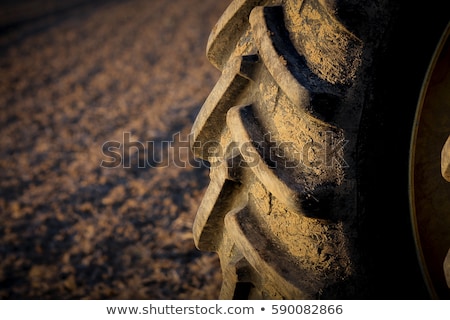 Stock photo: Tractor Tire