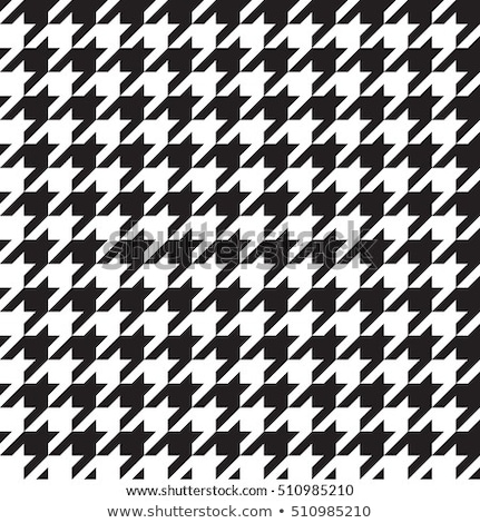 ストックフォト: Houndstooth Hound Tooth Pattern Design