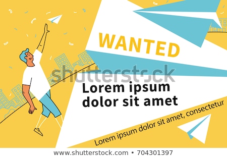 Foto stock: Need A Job On Paper