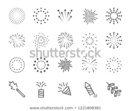 Foto stock: Fireworks