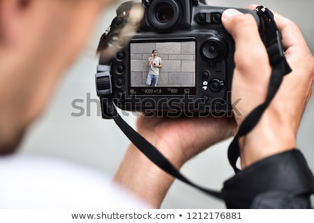 Stock photo: Camera Lense As Nice Background