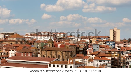 Stockfoto: Llanes Village Port Marina In Asturias Spain