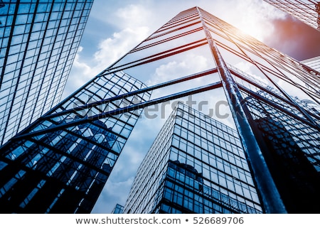 Stok fotoğraf: Facade Of Skyscraper