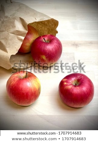 Stock photo: Apple In Paper Bag