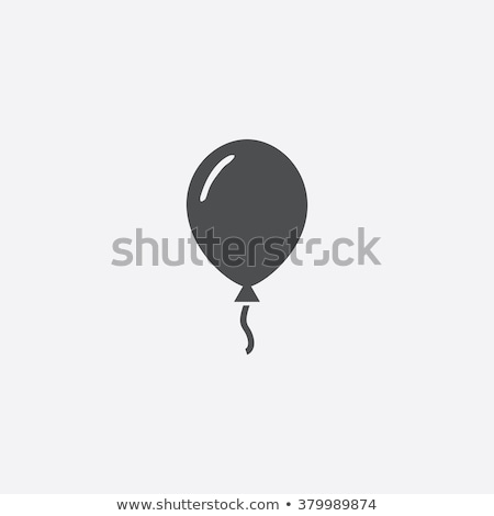 Foto stock: Vector Icon Balloon
