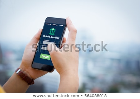 Stock photo: Mobile Banking