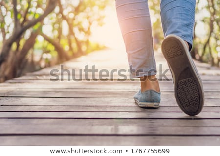 Stok fotoğraf: Wooden Bridge