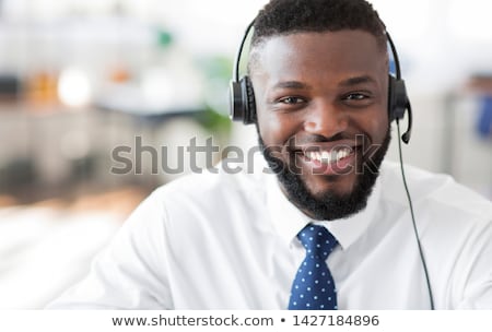 [[stock_photo]]: Confident Customer Service Representative Man