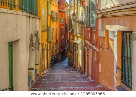 Stockfoto: Old Window In Nice City France