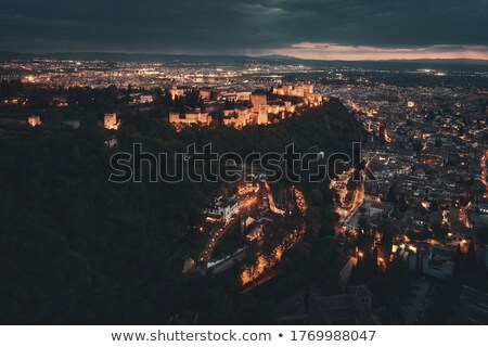 Stok fotoğraf: Alhambra By Night