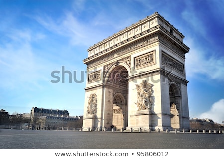 Stock fotó: Arc De Triumph Paris France