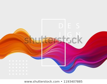 Сток-фото: Abstract Colorful Vector Background Color Flow Liquid Wave For Design Brochure Website Flyer