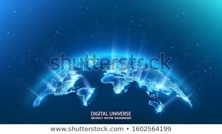 Stock photo: Blue Earth