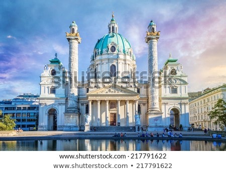 Stock photo: Karlskirche Church In Vienna Austria