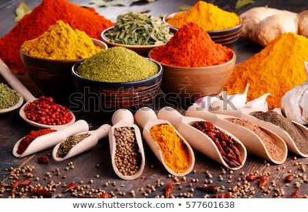 Stock fotó: Variety Spices And Herbs