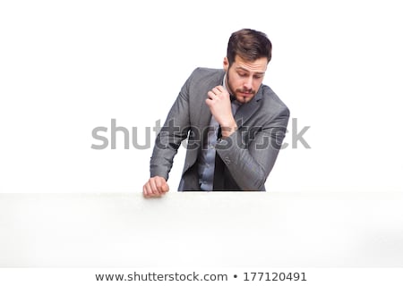 Stock photo: Business Man Looking Down