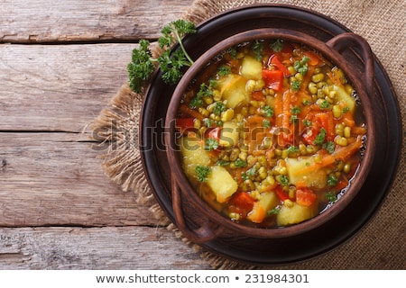 Stock photo: Chinese Healthy Vegetable Soup