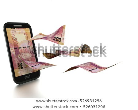 Stock photo: South African Rand Transfer