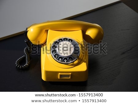 Stock photo: Vintage Rotary Dial Telephone