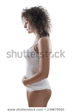 Foto stock: Pregnant Evolution 1st Month
