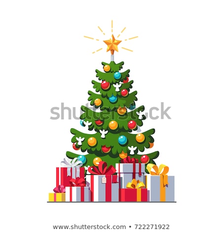 [[stock_photo]]: Various Christmas Presents Under The Illuminated Christmas Tree