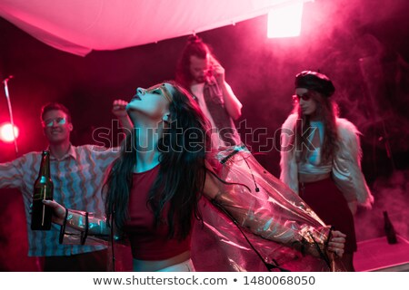 Foto stock: Rave Girl