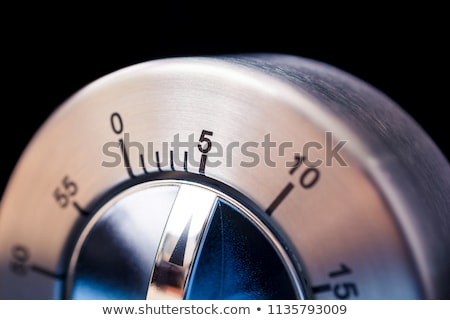 Foto stock: Blue Kitchen Timer