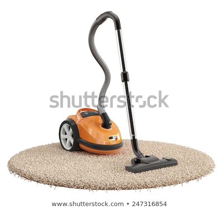 Stock fotó: Orange Vacuum Cleaner