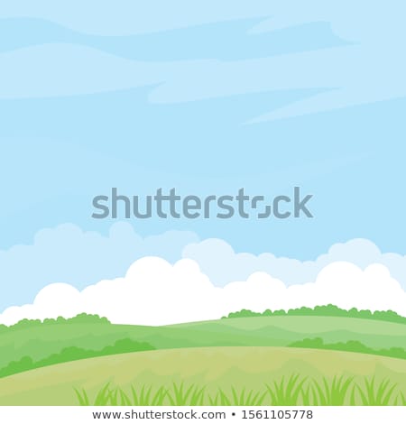 Stok fotoğraf: Cartoon Nature Landscape