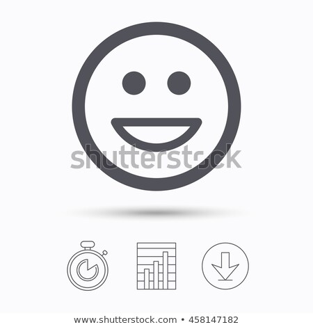 Сток-фото: Diagram And Smiles