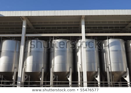 Сток-фото: Modern Winery Fermenting Process