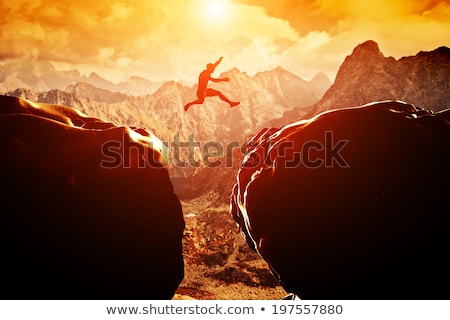 Foto stock: Jump For Freedom