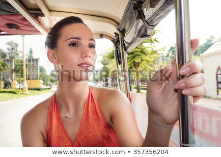 Stock photo: Inside Auto Rickshaw