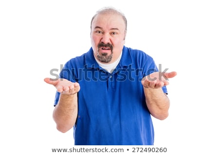 Stock foto: Puzzled Middle Aged Man With A Goatee