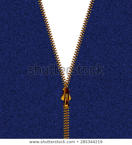 Stock photo: Lace Zipper