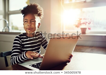 Stockfoto: Charismatic Little African American Girl