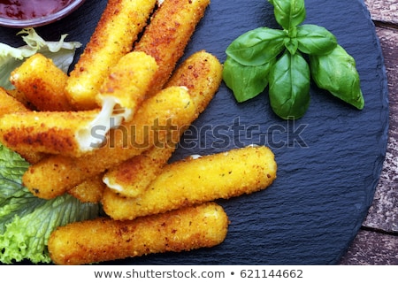 ストックフォト: Fried Breaded Cheese